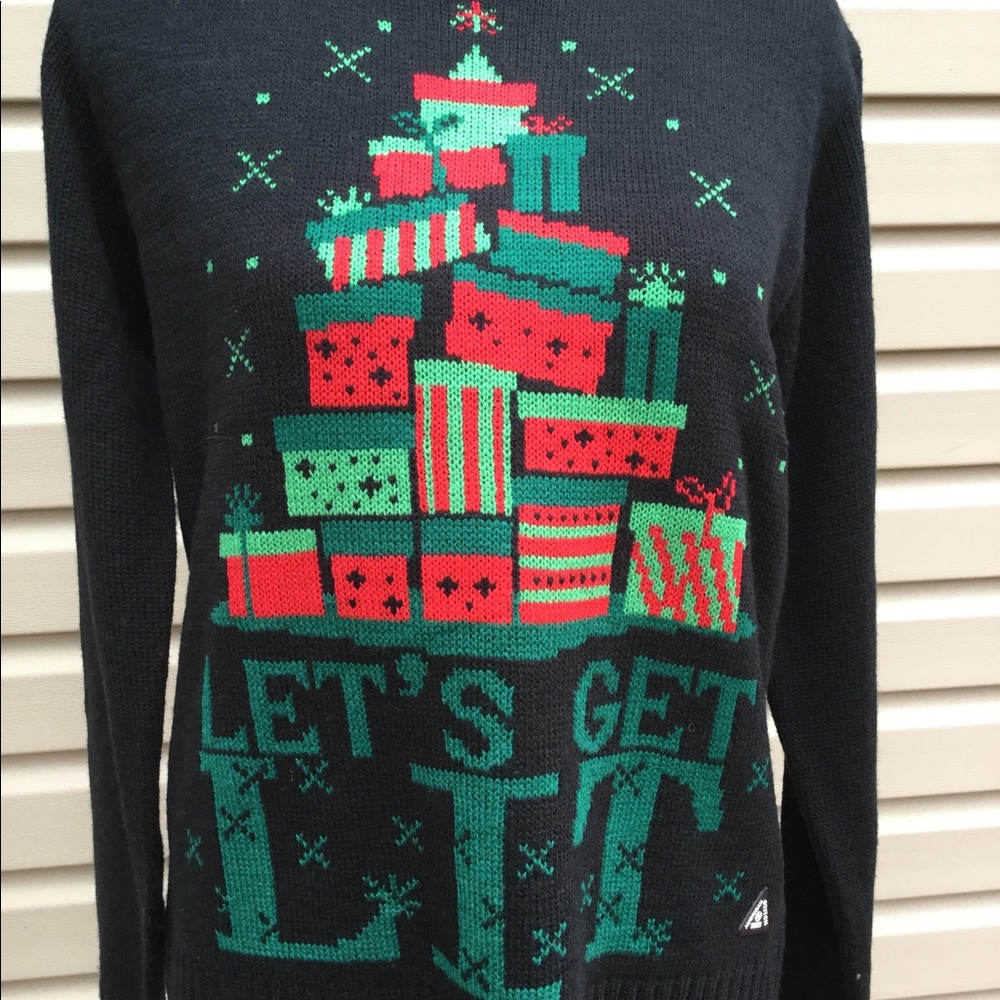 NWT American Stitch Let’s Get Lit Sweater